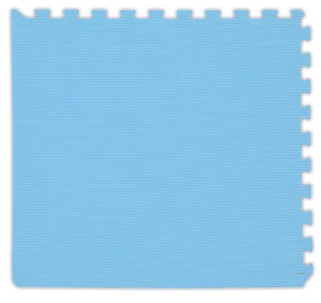 Tapis mousse bébé bleu clair avec bords