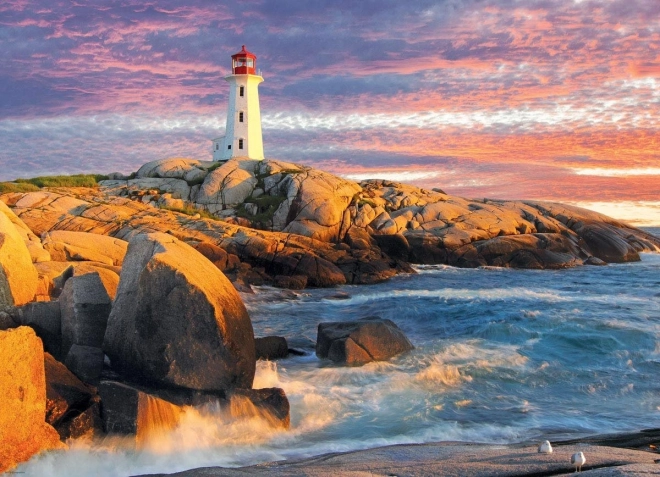 Puzzle EUROGRAPHICS Phare de Peggy's Cove, Nouvelle-Écosse – 1000 pièces