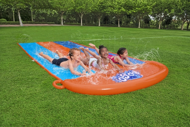 Toboggan aquatique trois voies 4,88 m