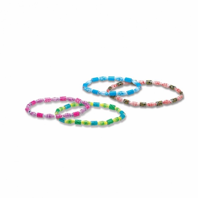 Appareil de recyclage pour fabriquer des perles en papier