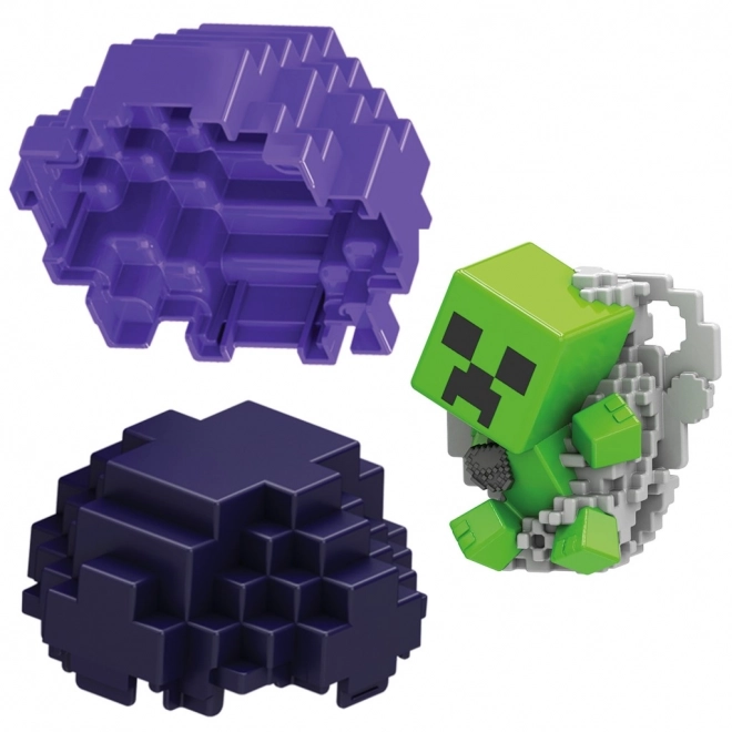 Figurine Minecraft mini dans un œuf
