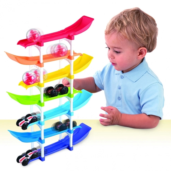 Circuit pour enfants avec voiturette