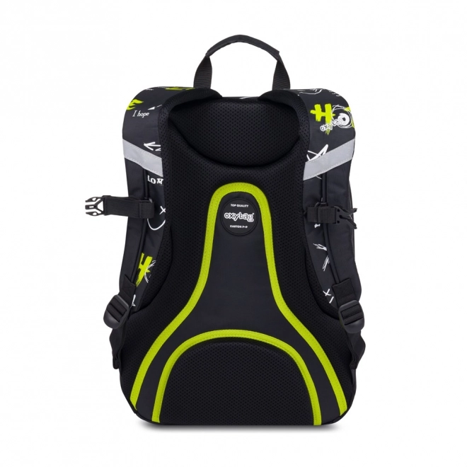 Sac à dos étudiant OXY Sport Graffiti avec trousse