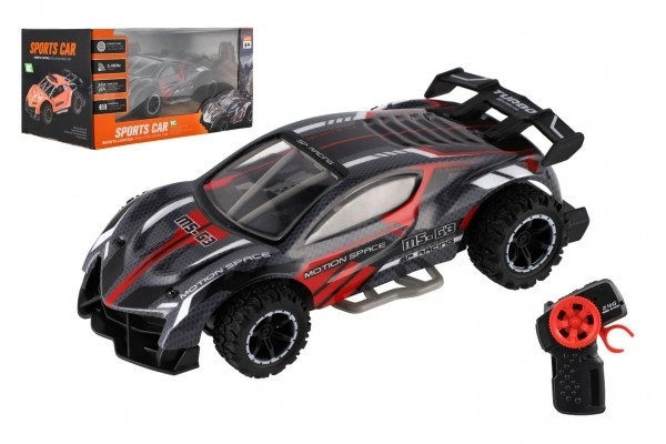 Voiture RC sportive 2,4GHz gris-turquoise 20cm – Gris-rouge