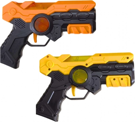 Action face à face avec 2 pistolets