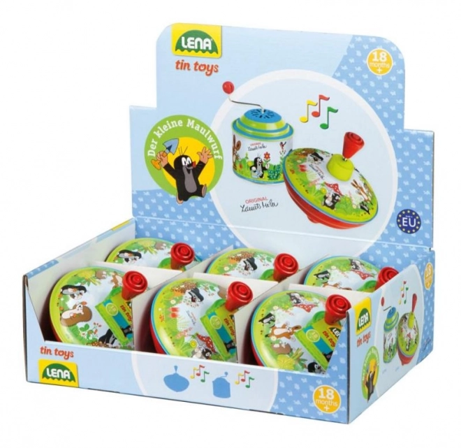 Krtek tournant Kačka métal/plastique 13cm