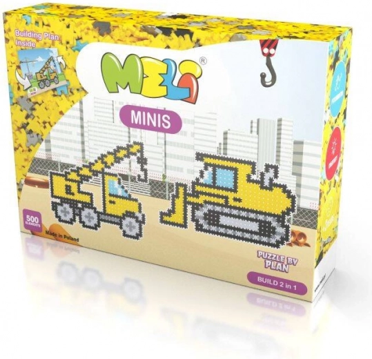 Construisez 2 modèles : grue et bulldozer