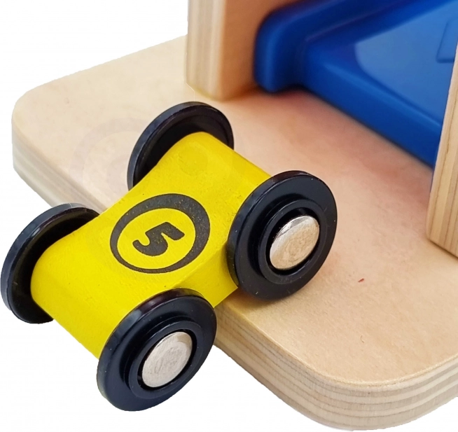 Tooky Toy Toboggan coloré pour voitures