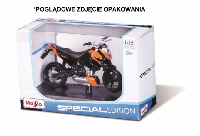 Modèle de moto Suzuki GSX-R600 avec support 1/18