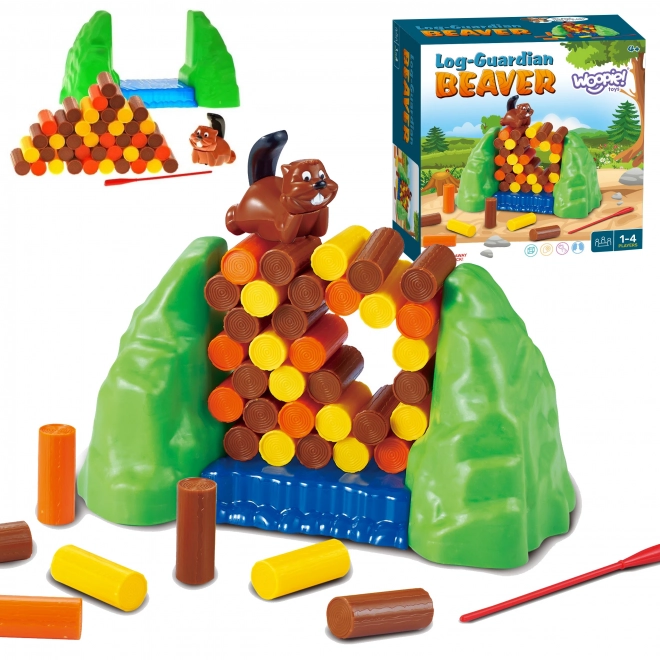Woopie Jeu de compétences Castor tombant