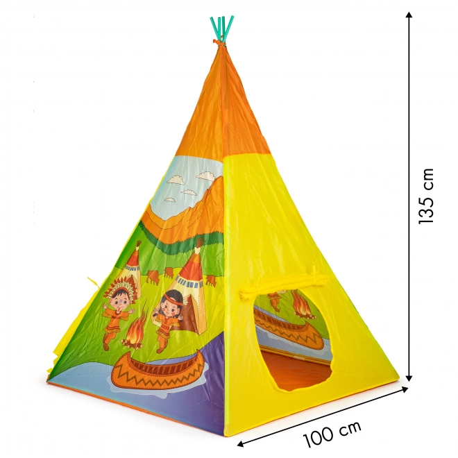 PIXINO Tente de jeu pour enfants Tipi indien