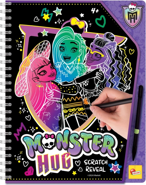 Carnet à gratter Monster High