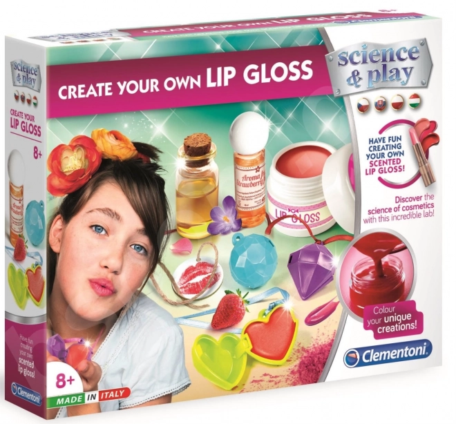 CLEMENTONI Science&Play : Laboratoire pour fabriquer des baumes à lèvres