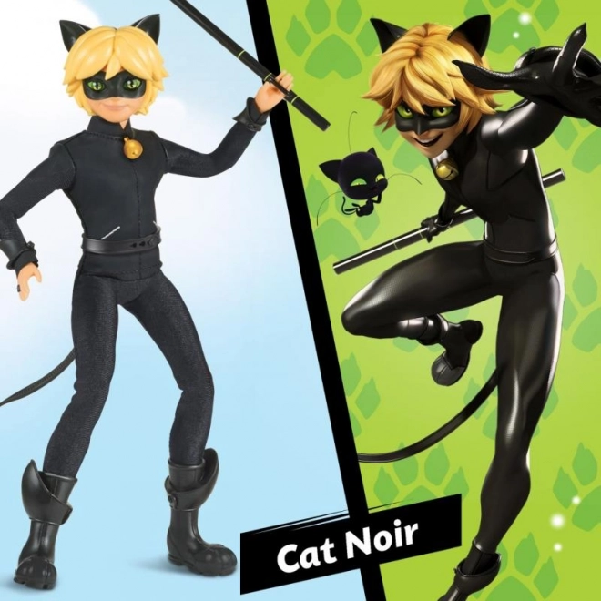 Miraculous : Poupée Chat Noir avec accessoires