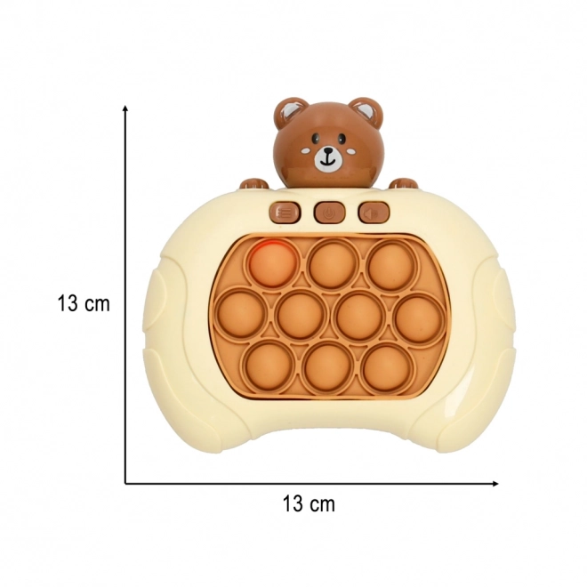Jeu antistress sensorimoteur ours en peluche