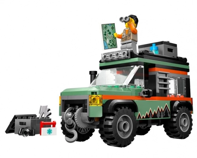 Lego City voiture tout-terrain de montagne 4x4