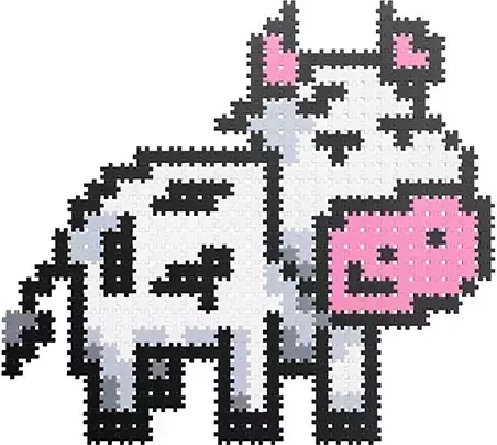 Ferme en style pixel : 2 modèles dans un seul set