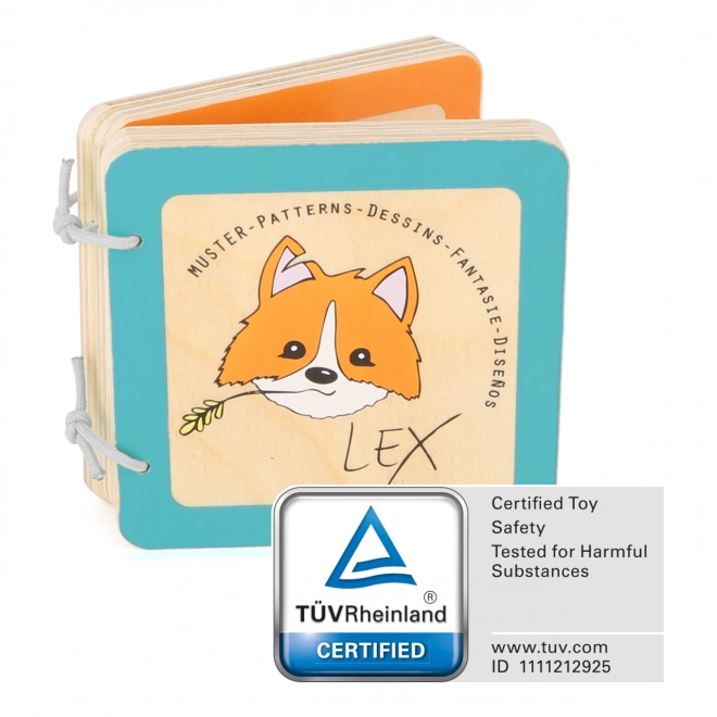 Small Foot Livre en bois Lex