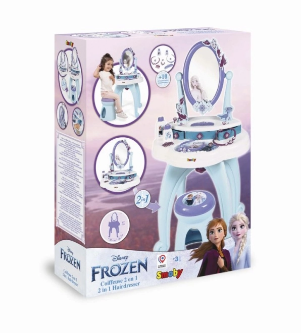 Toilette de l'Empire de Glace 2-en-1 avec Chaise