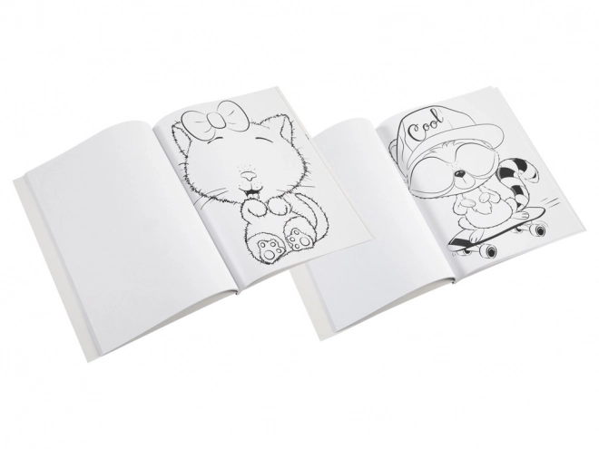 Livret de coloriage avec autocollants