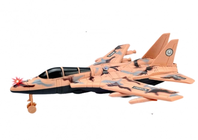 Avion de chasse avec fonctions électroniques