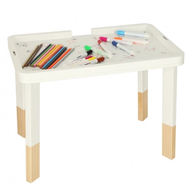 Table d'apprentissage interactif Montessori Lulilo rose