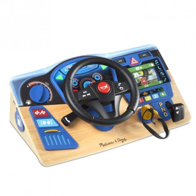 Tableau de bord interactif Volant Vroom et Zoom