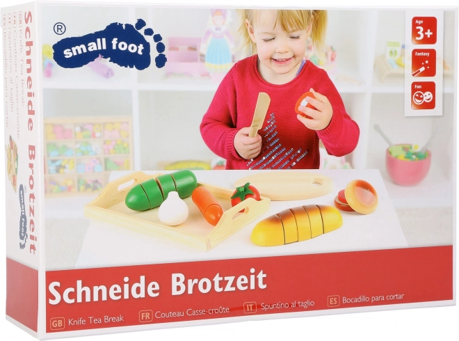 Petit Foot set de découpe en bois pour enfants
