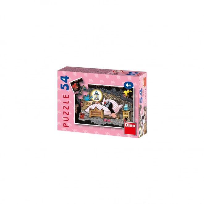 Minipuzzle avec La Petite Taupe 54 pièces