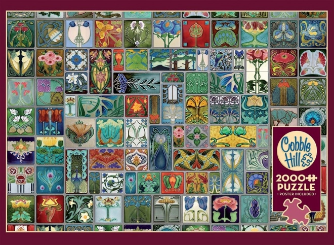 Puzzle Tuiles 2000 pièces de Cobble Hill