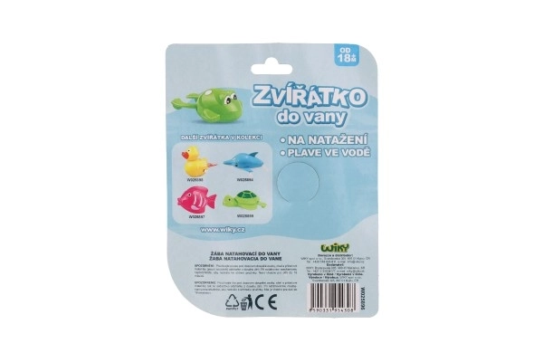 Grenouille à remontoir pour l'eau