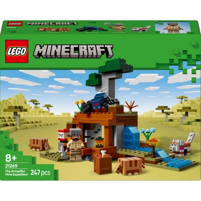 Lego Minecraft Expédition dans la mine blindée