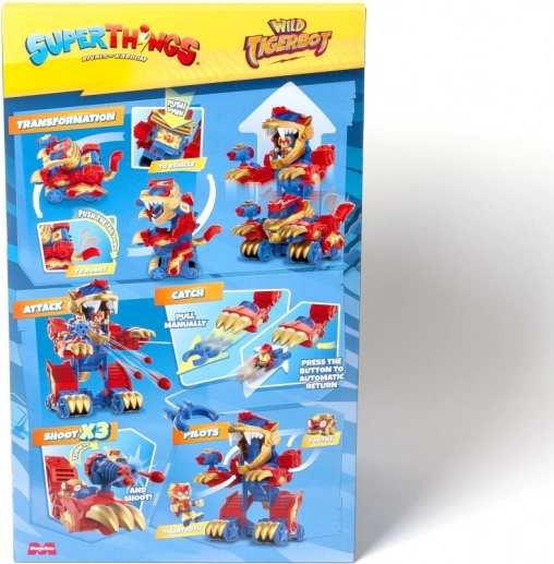 Ensemble de jeu SuperThings Wild Tigerbot