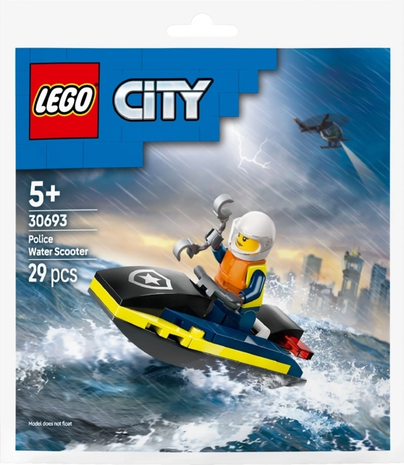 LEGOae City 30693 Scooter de police nautique