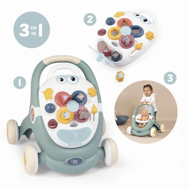 Trotteur en plastique 3 en 1 Little Smoby