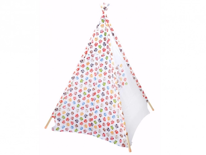 Teepee pour enfants Joyeux hiboux