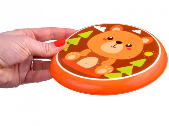 Disque volant coloré 16 cm - Jouet amusant à lancer