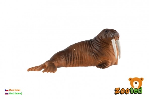 Morse polaire en plastique 11cm dans un sac