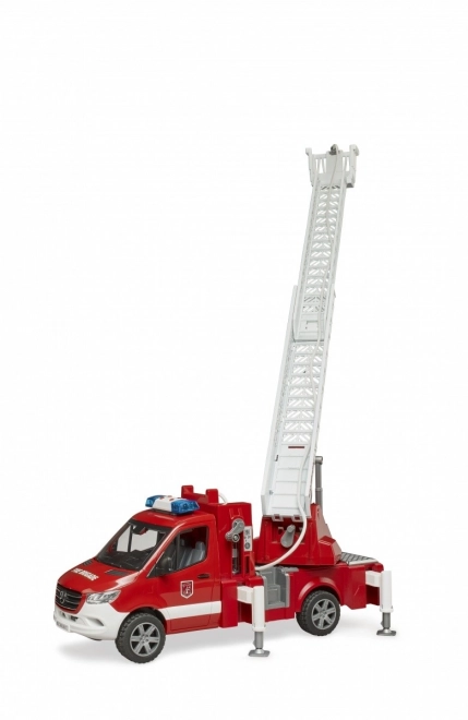 Camion de pompiers Mercedes-Benz Sprinter avec échelle pour enfants