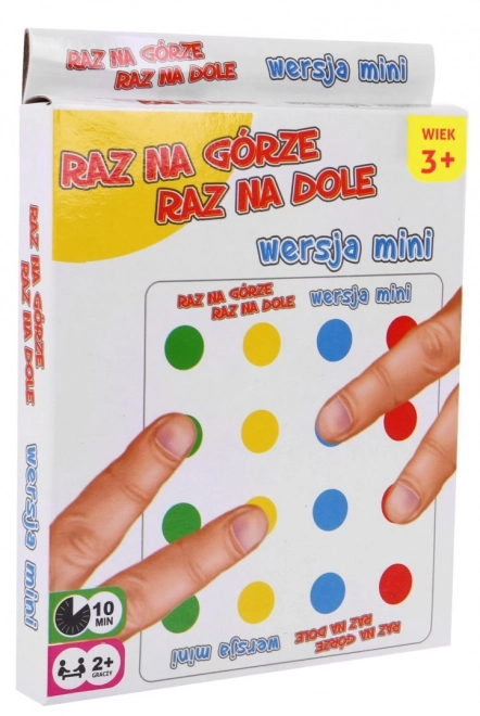 De haut en bas, de bas en haut 2 en 1 pour enfants 3+ Jeu d'arcade + Tapis avec roues + Shuffleboard + Mini version à doigts