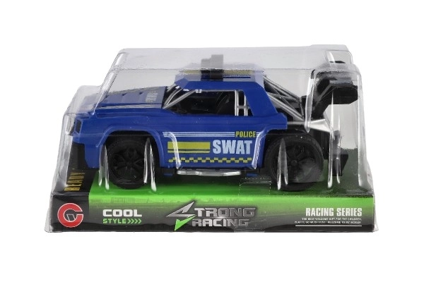 Voiture de course en plastique à inertie - 16 cm