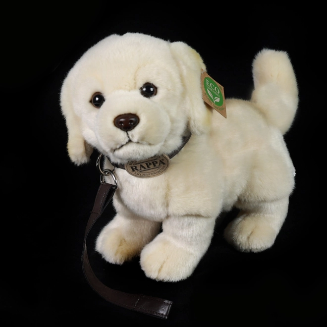 Chien en peluche Golden Retriever avec laisse 25 cm