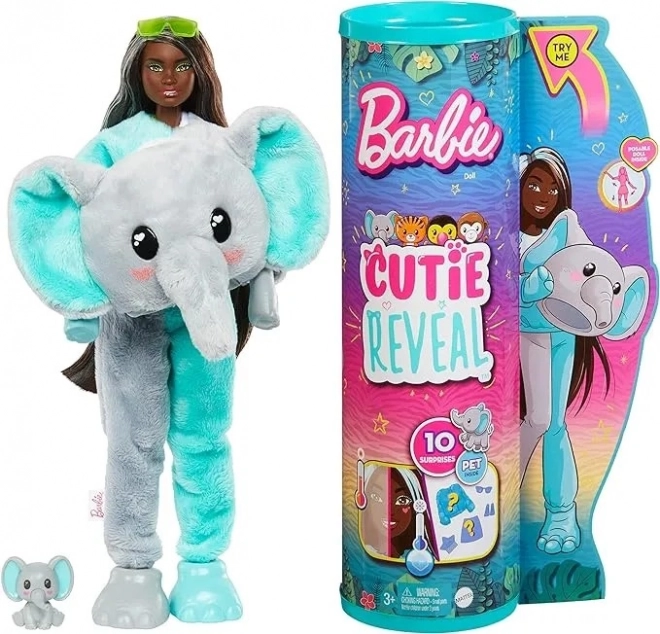Barbie Cutie reveal Barbie jungle - éléphant HKP98 TV 1.1.- 30.6.