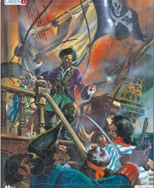 Puzzle Pirates 85 pièces de LARSEN