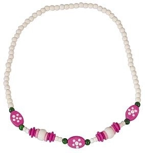 Collier d'enfant blanc