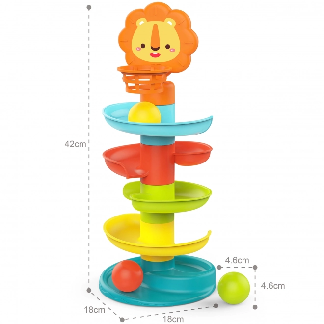 Piste de billes amusante pour enfants WOOPIE