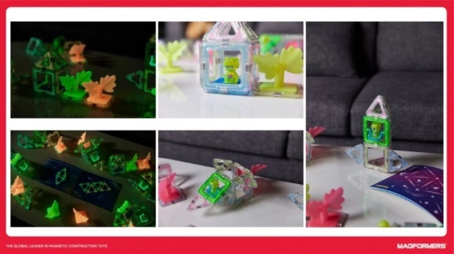 Jeu de construction lumineux Magformers 20 pièces