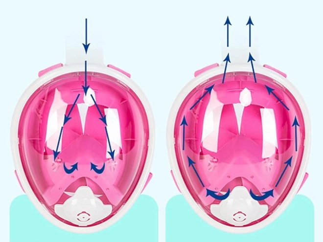 Masque complet avec tuba pour plongée et snorkeling S/M SP0762 RO