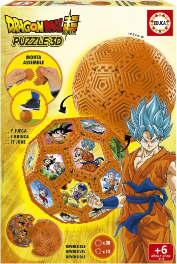 Puzzle 3D balle Dragon - Educa 32 pièces