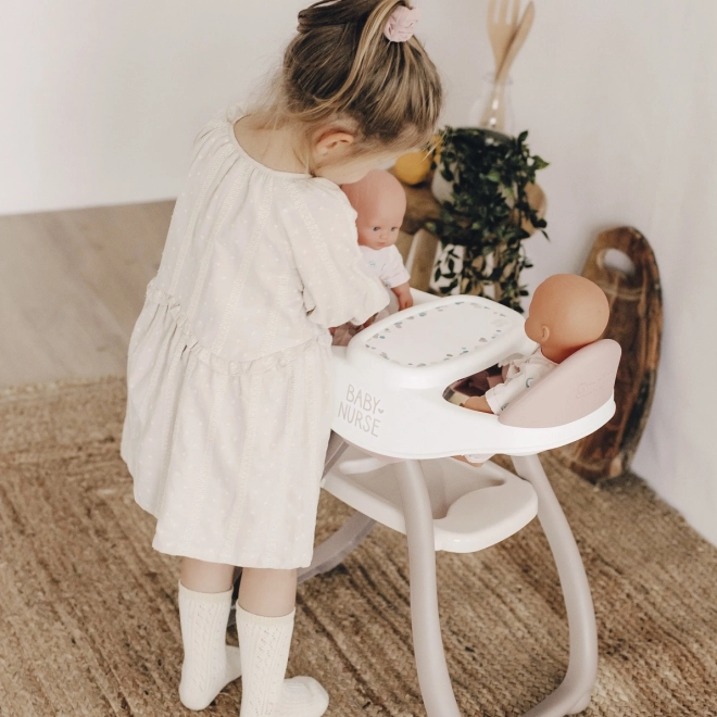 SMOBY Chaise haute pour jumeaux